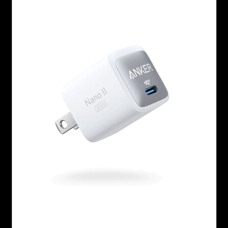 Anker 313 CHARGER 30W Nano II 30W USB-C Wall Charger - White (A2639J21)