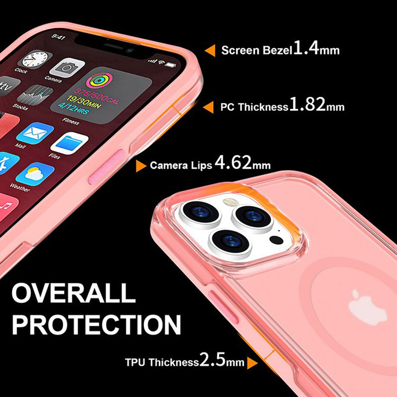 iPhone 14 Pro Max  iBrands Candid MagKase Collection - Pink
