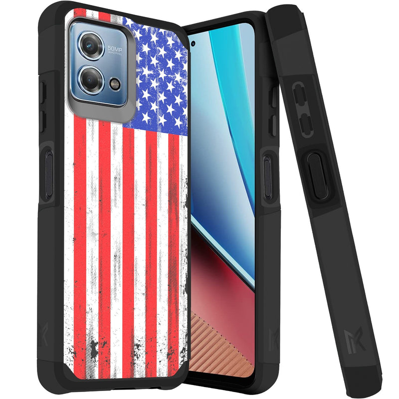 For Motorola G Stylus 5G 2023 Tough Strong Hybrid (Magnet Mount Friendly) Case Cover - USA