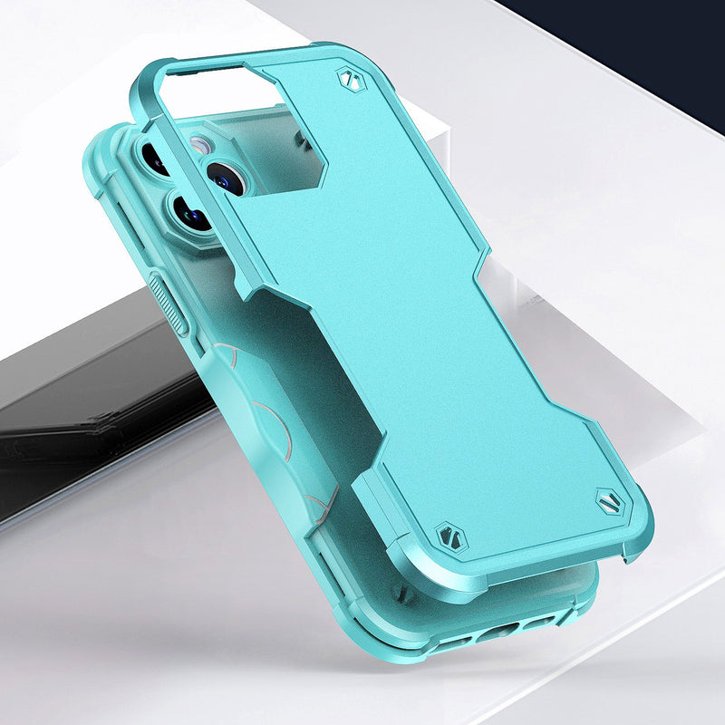 For Apple iPhone 14 6.1" Exquisite Tough Shockproof Hybrid Case Cover - Teal