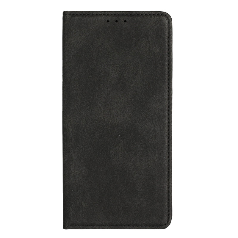 For Motorola G Stylus 5G 2023 Wallet Premium PU Vegan Leather ID Card Money Holder with Magnetic Closure - Black