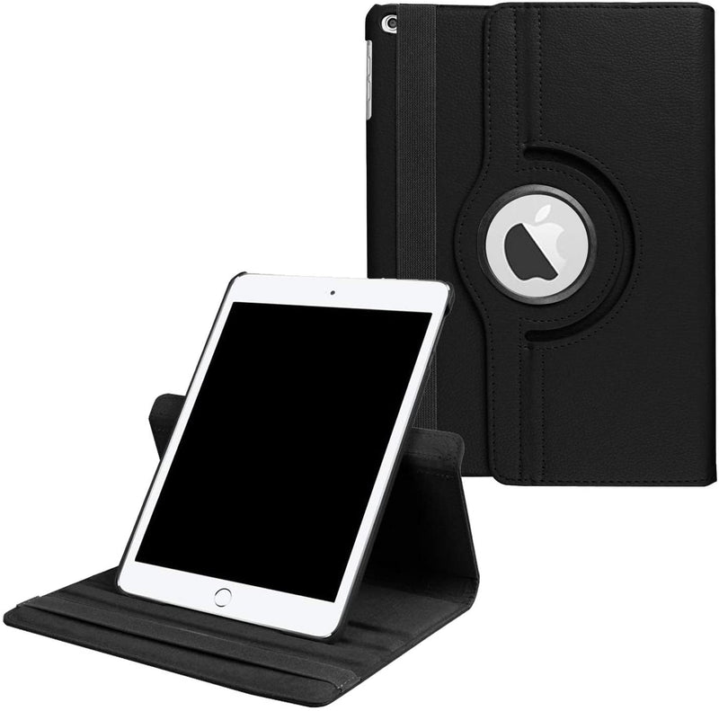 Rotating Case for iPad 9.7 2018 2017 / iPad Air 2 / iPad Air - 360 Degree Rotating Stand Protective Cover with Auto Sleep Wake for iPad 9.7 inch (6th Gen, 5th Gen) / iPad Air 2 / iPad Air - Black