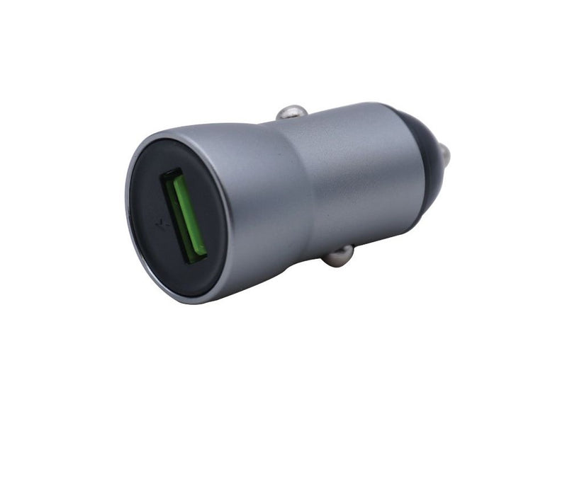 METAL FAST CAR CHARGER QUICK CHARGE 3.0 MICRO USB