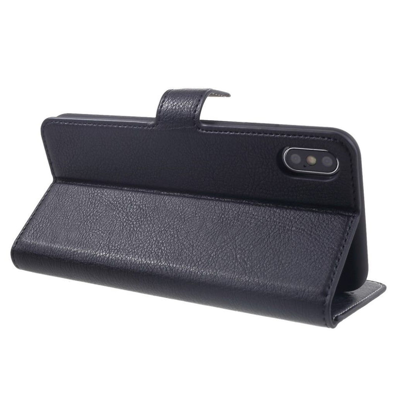 KAIYUE PU Leather Wallet Case with Magnetic Flip Cover For Samsung S21 - Black