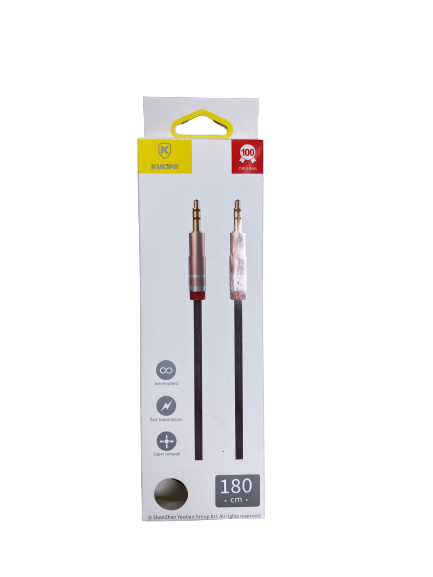 KUCIPA AUX Audio Cable 3.5mm plug 180cm (6 Ft)