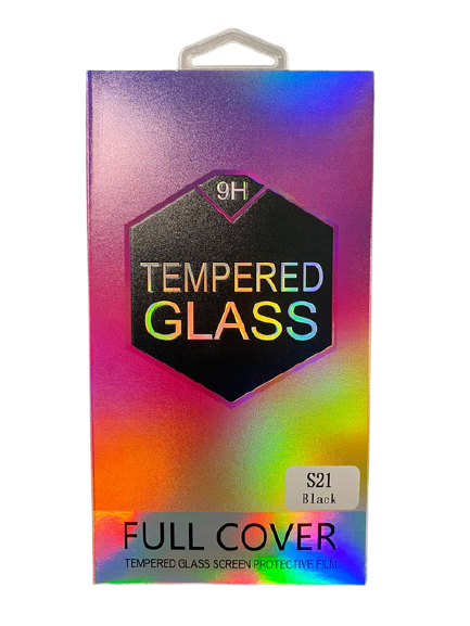 9H Full Cover Tempered Glass Screen Protector Edge Glue for Samsung S21 AAA Quality
