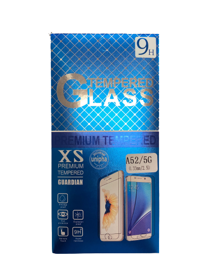 Premium AAA 2.5D 0.33mm Tempered Glass Screen Protector for Samsung A51 4G/A51 5G/A52 4G/A52 5G/S20 FE 4G/S20 FE 5G - Clear