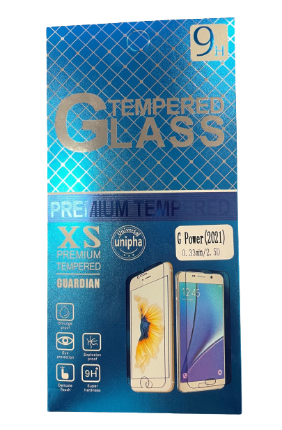 Tempered Glass Screen Protector (2.5D) for Motorola Moto G Power (2021) - Clear