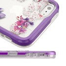 MyBat TUFF Panoview Hybrid Protector Cover for Apple iPhone 5s/5 / SE - Metallic Purple / Purple Stargazers Diamante