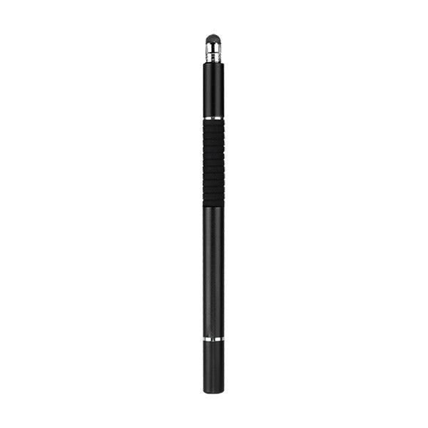 MyBat 3 in 1 Stylus Pen (with Disc Tip & Fiber Tip & Ballpoint Pen) - Black