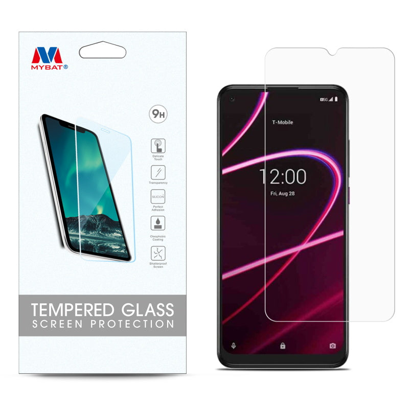 MyBat Tempered Glass Screen Protector (2.5D) for T-mobile REVVL V+ 5G - Clear