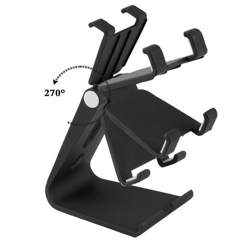 MyBat Adjustable Phone Desktop Stand - Black