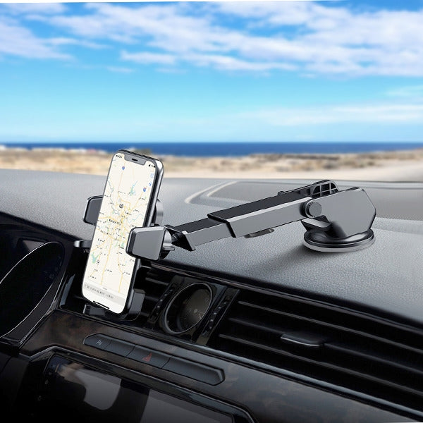 MyBat Universal Phone Retractable Car Holder - Black