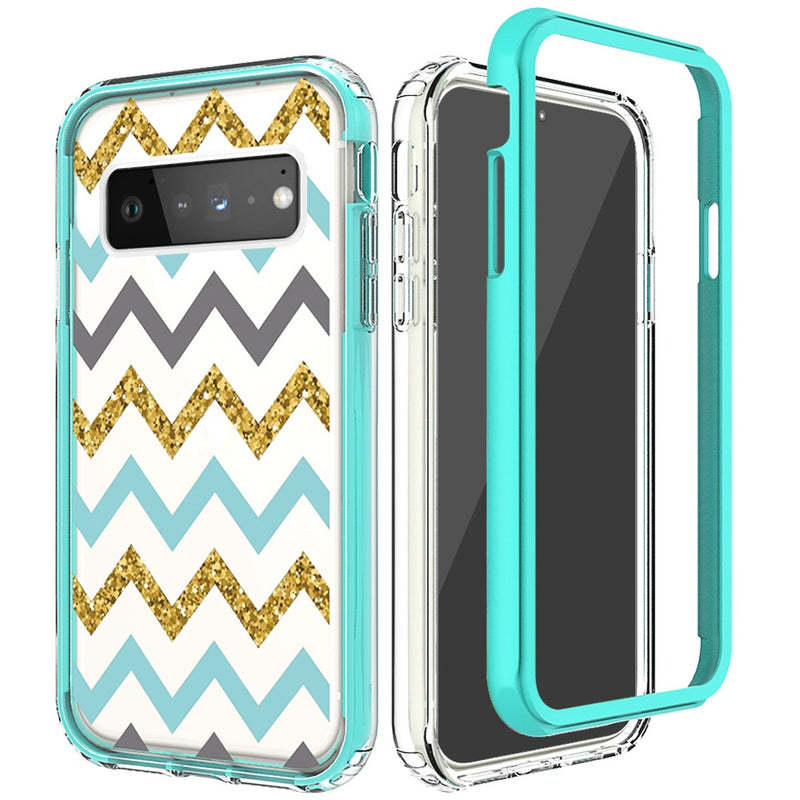 For Google Pixel 6 Pro Essence Beautiful Design Hybrid Shockproof Case Cover - C