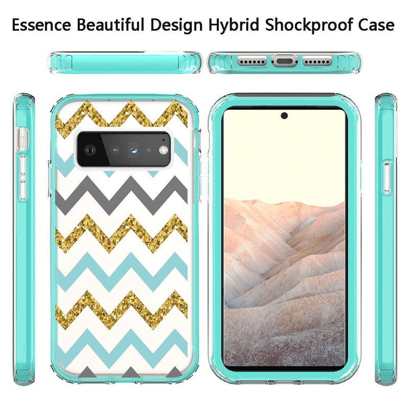 For Google Pixel 6 Pro Essence Beautiful Design Hybrid Shockproof Case Cover - C