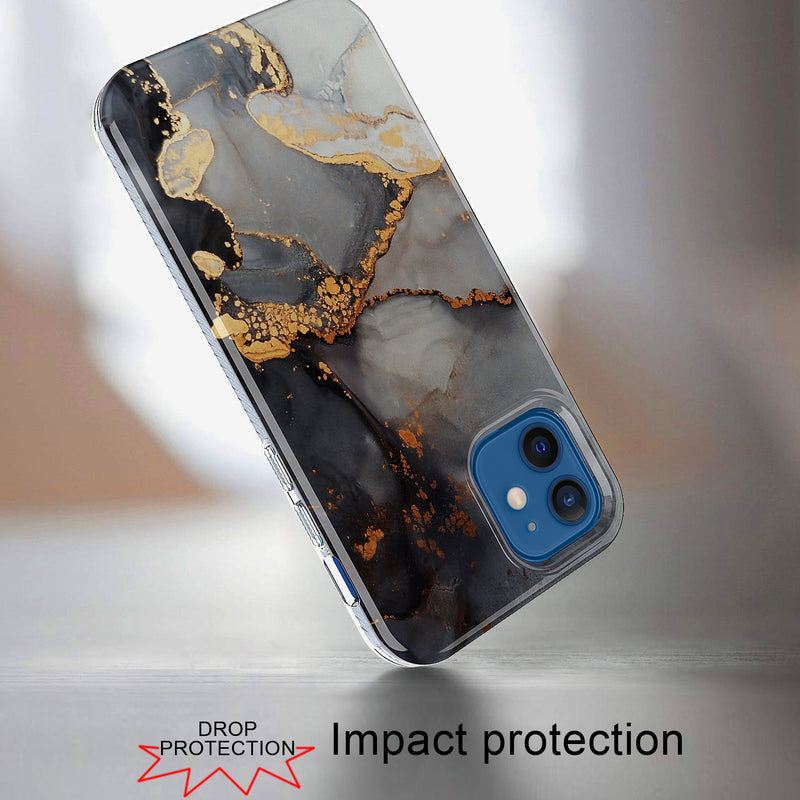 For Apple iPhone XR META 2.5mm Thick TPU Glitter Design Case Cover - C