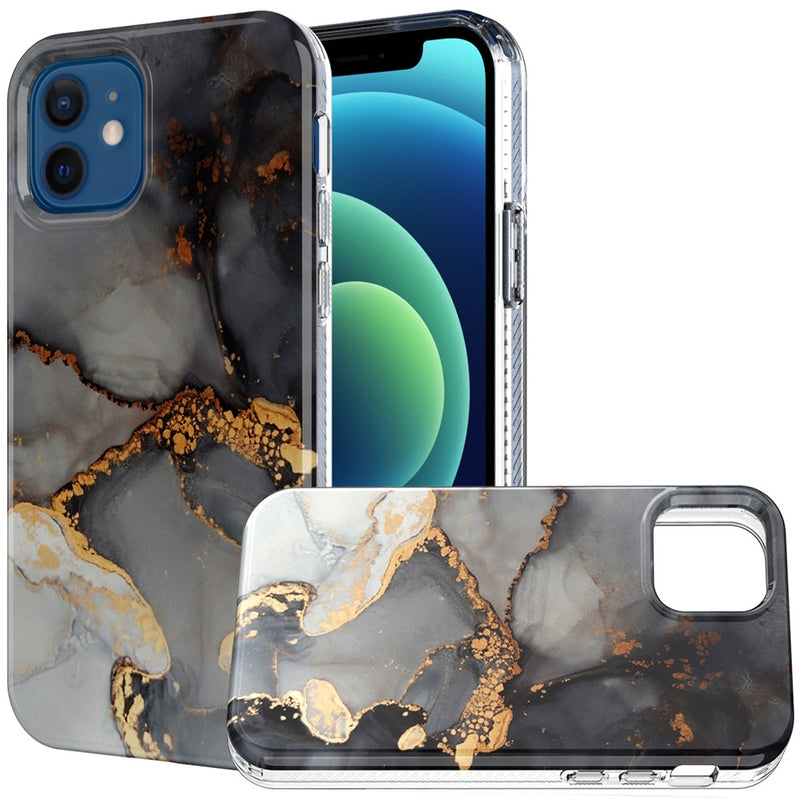 For Apple iPhone 11 (XI6.1) META 2.5mm Thick TPU Glitter Design Case Cover - C