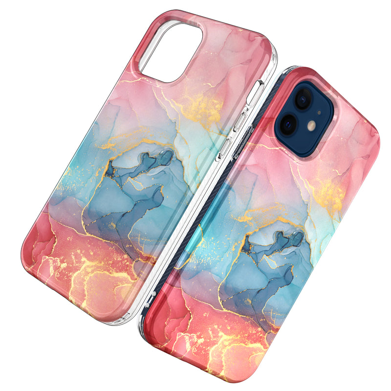 For Apple iPhone XR META 2.5mm Thick TPU Glitter Design Case Cover - I