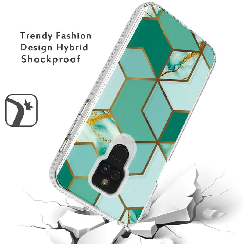 For Motorola Moto G Play 2021 Trendy Fashion Design Hybrid Case Cover - Tranquil