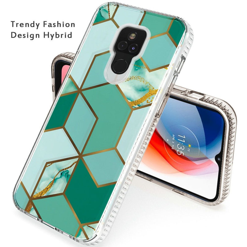 For Motorola Moto G Play 2021 Trendy Fashion Design Hybrid Case Cover - Tranquil