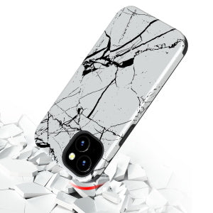 MyBat Pro Fuse Series Case with Magnet for Apple iPhone 13 (6.1) - Cracked Marble
