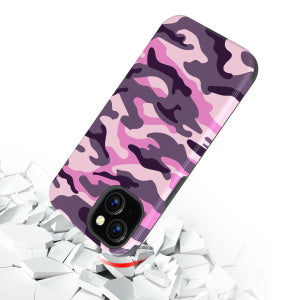 MyBat Pro Fuse Series Case with Magnet for Apple iPhone 13 (6.1) - Pink Camo