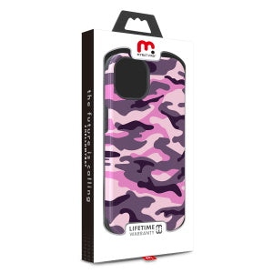 MyBat Pro Fuse Series Case with Magnet for Apple iPhone 13 (6.1) - Pink Camo