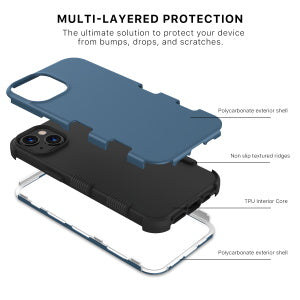 MyBat Pro TUFF Series Case for Apple iPhone 13 (6.1) - Ink Blue