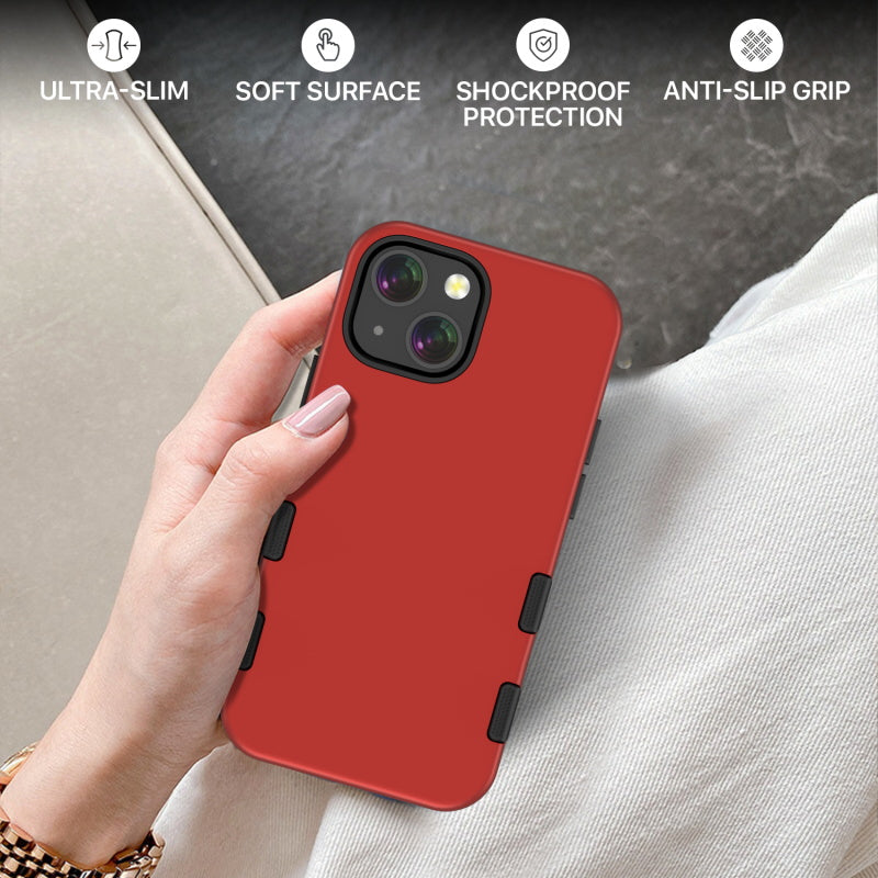 MyBat Pro TUFF Subs Series Case for Apple iPhone 13 (6.1) - Red