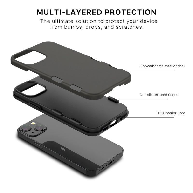 MyBat Pro TUFF Subs Series Case for Apple iPhone 13 (6.1) - Gunmetal