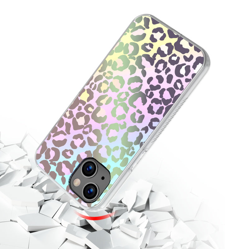 MyBat Pro Mood Series Case for Apple iPhone 13 (6.1) - Holographic Leopard