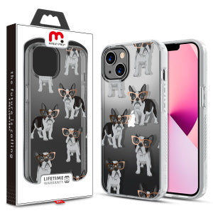 MyBat Pro Mood Series Case for Apple iPhone 13 (6.1) - Chic Frenchie