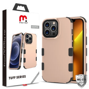 MyBat Pro TUFF Series Case for Apple iPhone 13 Pro (6.1) - Rose Gold / Black