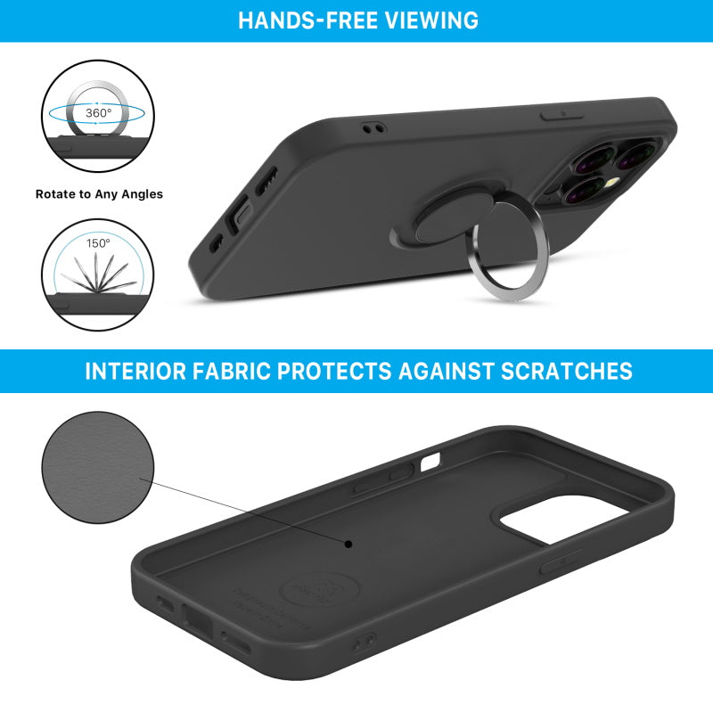 MyBat Pro Halo Series Case for Apple iPhone 13 Pro (6.1) - Black