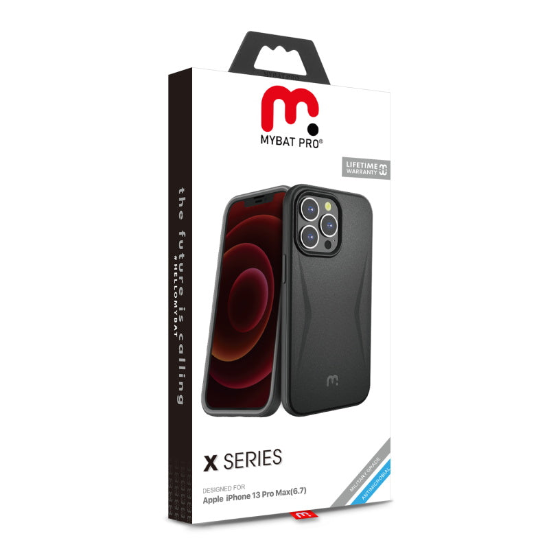 MyBat Pro X Series for Apple iPhone 13 Pro Max (6.7) - Black / Black
