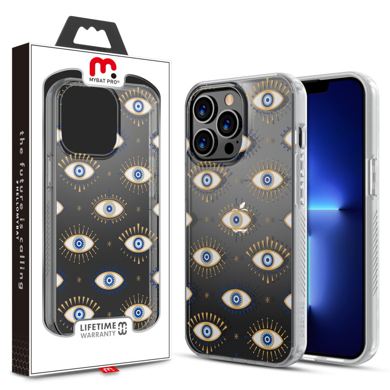 MyBat Pro Mood Series Case for Apple iPhone 13 Pro Max (6.7) - Evil Eye