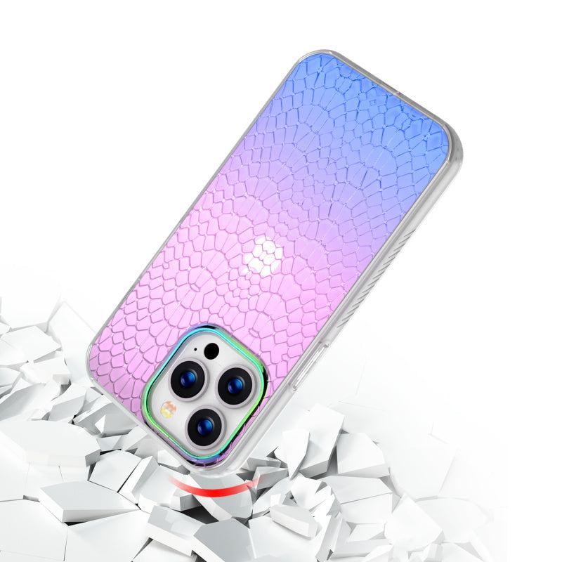 MyBat Pro Mood Series Case for Apple iPhone 13 Pro Max (6.7) - Iridescent Snake