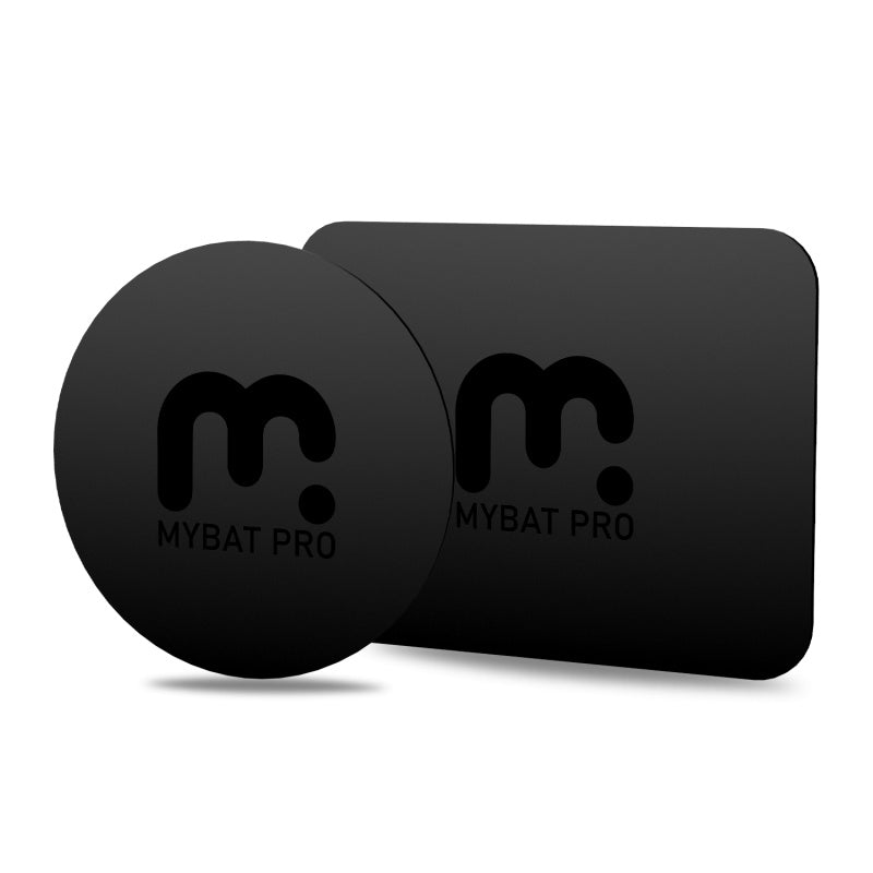 MyBat Pro UNIVERSAL MAGNETIC PLATES (2-pack) - Black