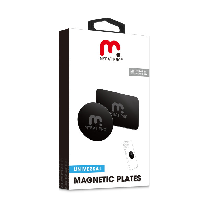 MyBat Pro UNIVERSAL MAGNETIC PLATES (2-pack) - Black