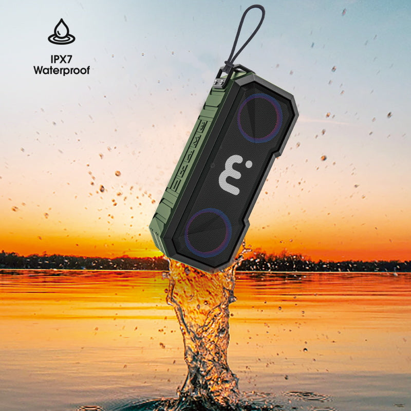 MyBat Pro Outback Waterproof Bluetooth Speaker - Army Green