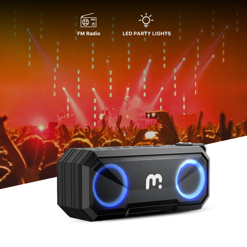 MyBat Pro Outback Waterproof Bluetooth Speaker - Black