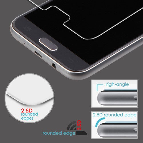 Premium AAA 2.5D 0.33mm Tempered Glass Screen Protector for Samsung J3 (2018) - Clear