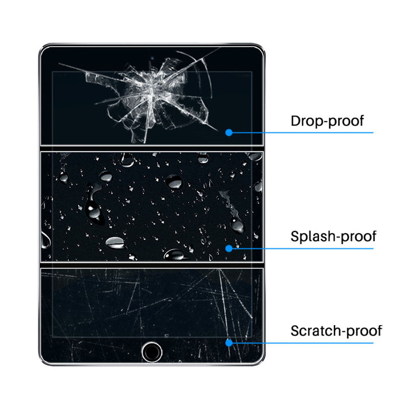 Premium AAA Tempered Glass Screen Protector for Apple iPad Air/Air 2 iPad 5/6 and iPad Pro 9.7 - Clear