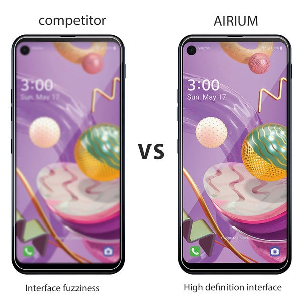 Airium Tempered Glass Screen Protector (2.5D) for LG Q70 - Clear