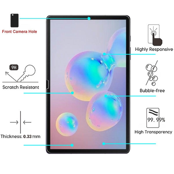 Premium Tempered Glass Screen Protector for Samsung Galaxy Tab S7 Plus - Clear