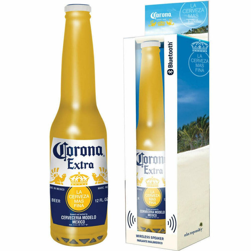 Corona Bluetooth Bottle Speaker Authentic Design Wireless Corona Speaker - 73028-CO