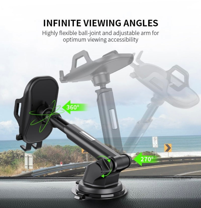 EH35BK:Dashboard Car Mount With 3M Adhesive Pad
