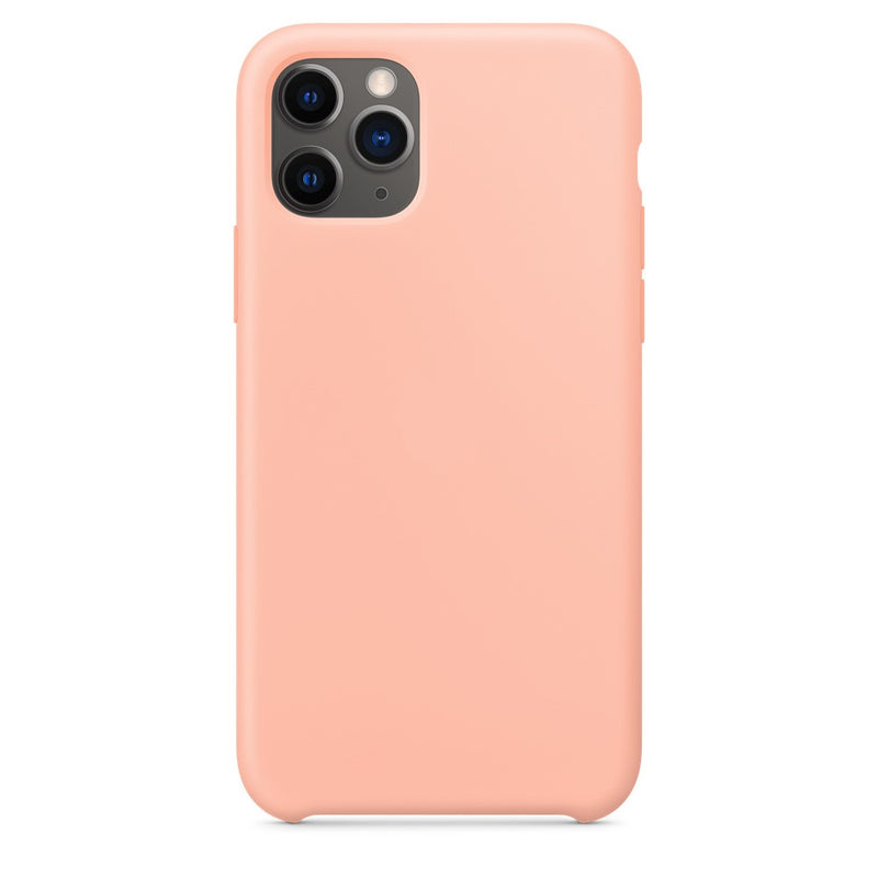 Soft Silicone Gel Skin Cover Case For iPhone 12 Pro Max (6.7") - Pink